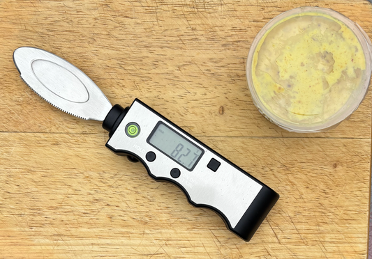 High Precision Digital Knife Scale - Cut, Scoop, Measure & Spread in One Device